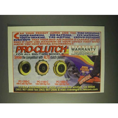 1999 Rivera Pro-Clutch Ad