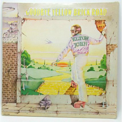 Elton John Goodbye Yellow Brick Road Double LP Vinyl Record 1973 (P2)