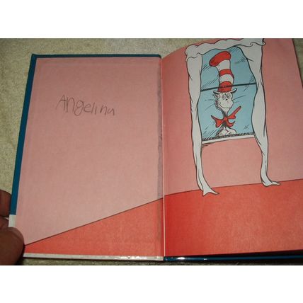 the cat in the hat comes back book 1958 grolier book club edition uvwx 6789