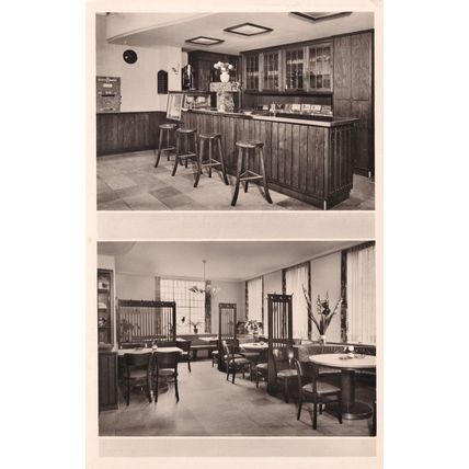 Gasthaus Terkhorn Hotel Sudstrasse Switzerland Real Photo Postcard