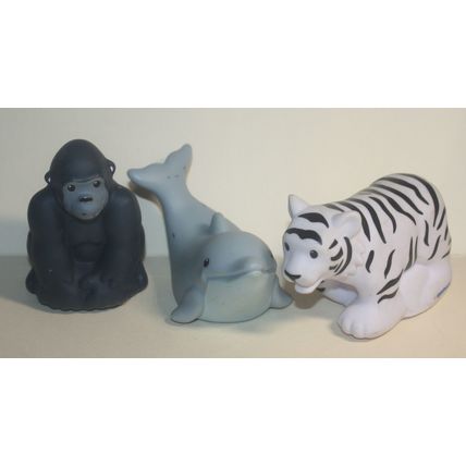 Mattel Fisher Price Little People Lot of 3 Zoo Talkers Play Figures
