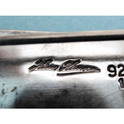 Hans Hansen ( Denmark ) Silver Peaks Brooch No113, 1960’s