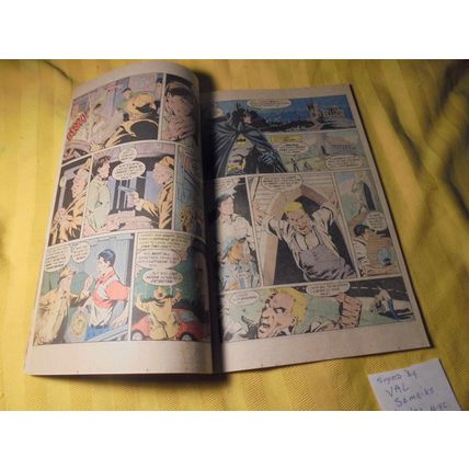 DETECTIVE COMICS ANNUAL # 2 * Autographed by Val Semeiks * DC Comics * 1989!! 20