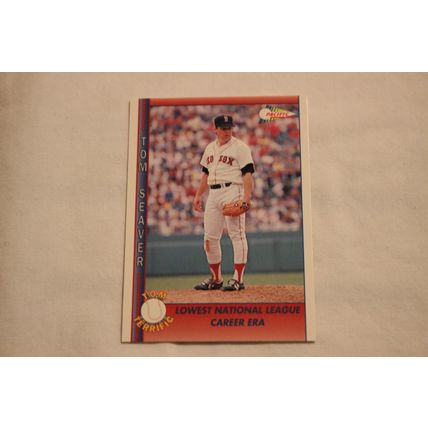 Tom Seaver 1992 Pacific TOM TERRIFIC N0. 71 LOWEST NATIONAL LEAGUE CAREER ERA