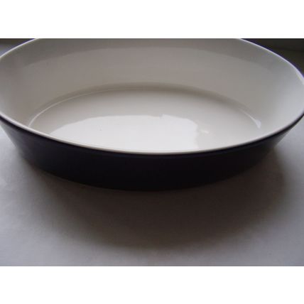 Ikea Oven to Table Cobalt Gratin Dark Blue Oval Dish