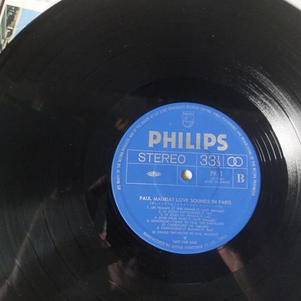 Paul Mauriat – Love Sounds In Paris (PK1) (LP) - Japan Pressing