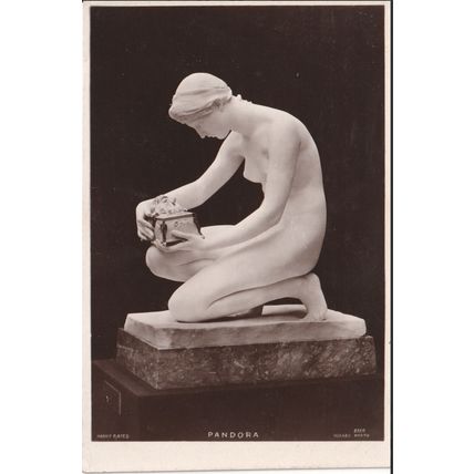 Unused Antique GB Postcard c1920's - Pandora