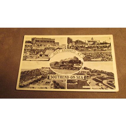 Just Arrived Postcard - Southend On Sea scenes, Essex
