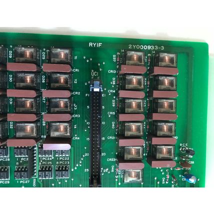 HITATCHI RYIF 2Y000933-3 PLC CIRCUIT BOARD ,RYIF 2Y000933-3,SC