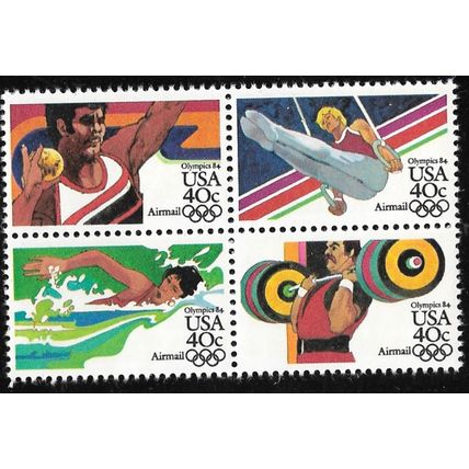 1983 Michel 1622/1625 - MNH (**) - Block of 4
