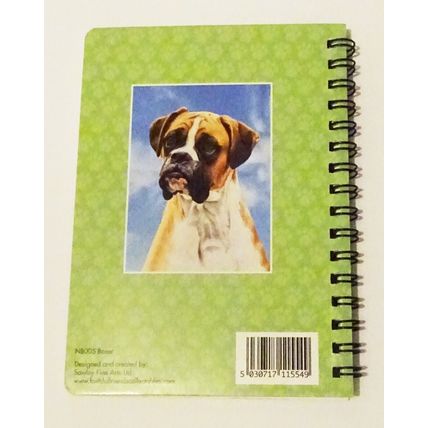 Boxer Dog 3D Notebook, great birthday gift
