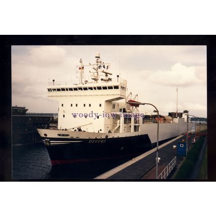 FQ0371 - Finnish RoRo Cargo Ferry - Degero , built 1985 - photograph 6x4