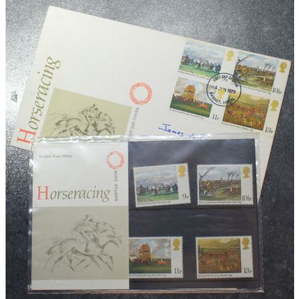 GB STAMPS BUY ON GET ONE FREE Pres.pack 109 horse racing 1979 MNH ~~L@@K~~