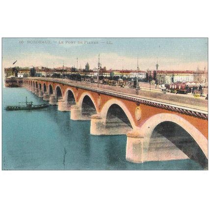 33 - BORDEAUX - le pont de pierre