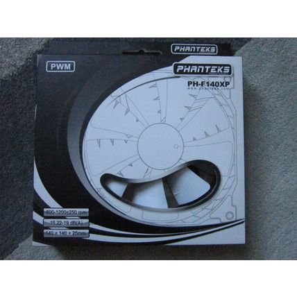 KAZE MASTER FAN CONTROLLER COOLER MASTER 120MM FANS PHANTEKS 140MM FANS BOXED