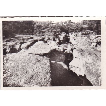 Gorges du Fier Mer Rochers France Picture card 9 x 6.5 cm VGC
