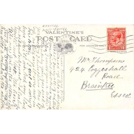G E Studdy : Hark Hark the lark! : "Bonzo" postcard 2145 pu
