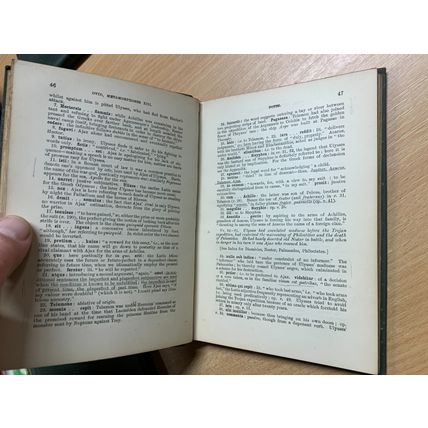 c1898 "OVID: METAMORPHOSES BOOK XIII" LATIN 8CE ROMAN POEM HARDBACK BOOK (P3)