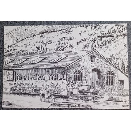 Postcard Meirion Mill, Dinas Mawddwy, Wales Unposted