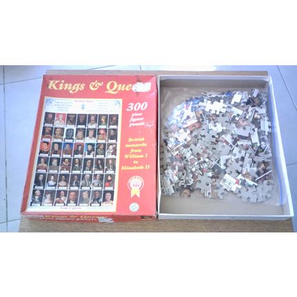 KINGS & QUEENS Jigsaw Puzzle (300 Piece) Michael Stanfield VINTAGE