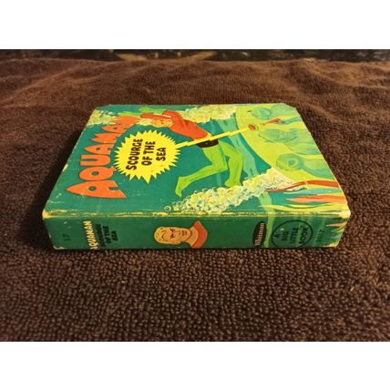 Big Little Book Aquaman Scourge Of The Sea By Paul S Newman VG/FN 5.0 Shape 1968