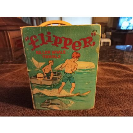 Big Little Book Flipper Killer Whale Trouble # 2003 By George S Elrick 1967
