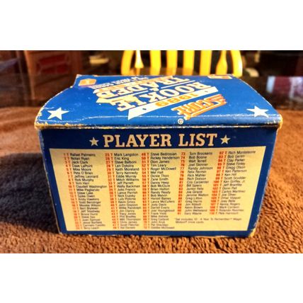 Score 1989 Baseball Cards open Box Rookie & Traded 110 Card Set No Trivia Cards
