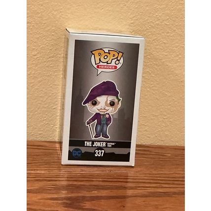 Funko Pop! Heroes: Batman 1989 - The Joker #337 Chase Figure (Box & Protector)