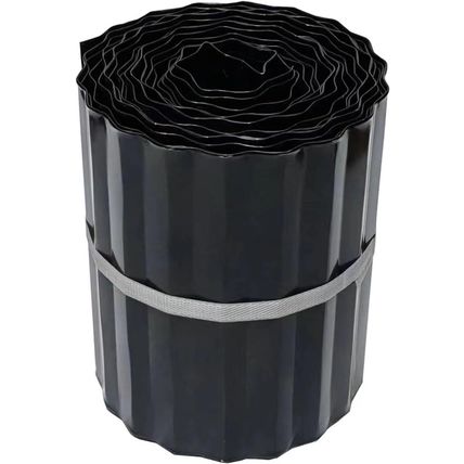 Corrugated Metal Landscape Edging,6 Inch X 20FT Sturdy Steel Garden Edging Borde