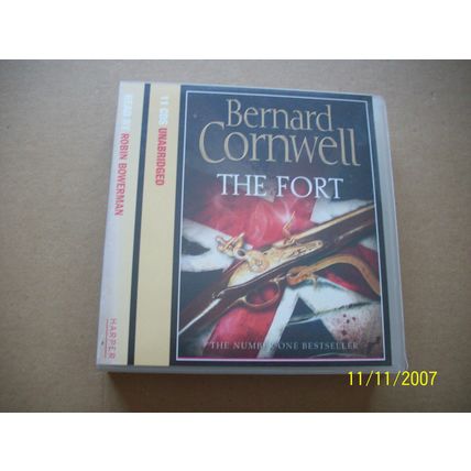 THE FORT by BERNARD CORNWELL-11 CDs UNABRIDGED HARPER AUDIO BOOKS on CD