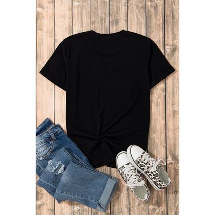 Black Shimmering Crawfish Graphic Tee