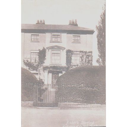 Birth Place Of Rt. Hon. Cecil Rhodes Bishop's Stortford Hertfordshire Postcard