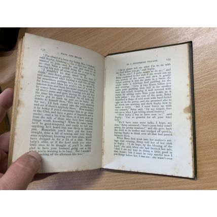 1885 WAYS AND MEANS IN A DEVONSHIRE VILLAGE CRUWYS SHARLAND FICTION HB BOOK (P2)