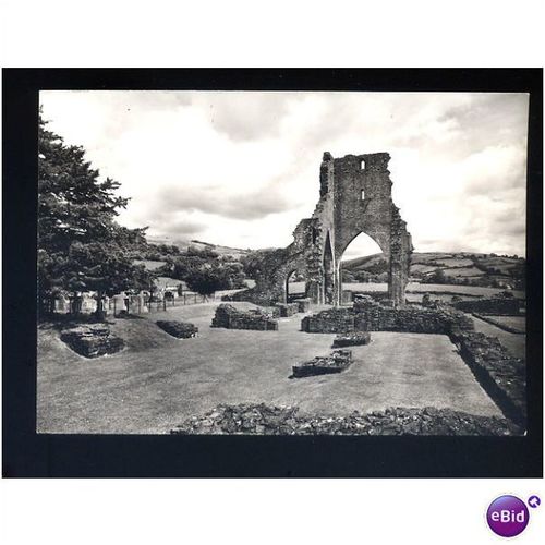 Wales TALLEY ABBEY Postcard by Ministry of Works (1)