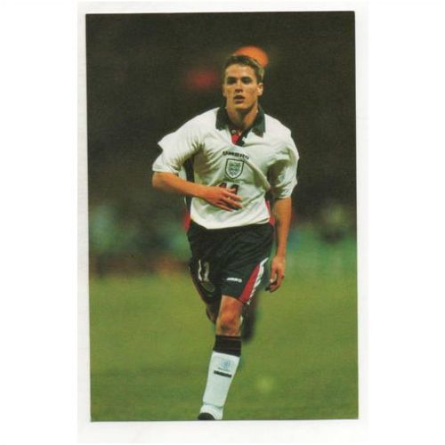 Michael Owen England International Footballer - Glossy 1998 real photograph