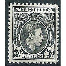 Nigeria 1944 SG53b 3d Black Mounted Mint .. ..
