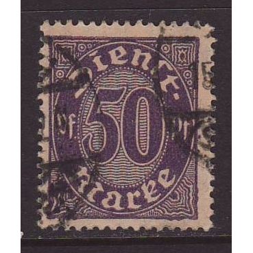 Germany 1920 SG O131 Used Official (D-165)
