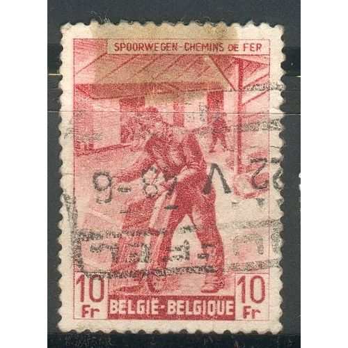 Belgium 1942 - SGP1108 - 10fr Porter - Railway Parcel Stamp - used