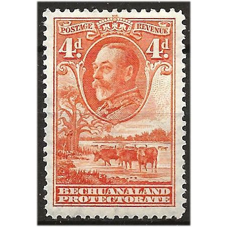 Bechuanaland 1932 SG103 4d Orange Mounted Mint .. ..