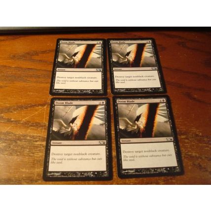 Magic The Gathering, MTG, 5-Cards, 1993-2010, DOOM BLADE, nm