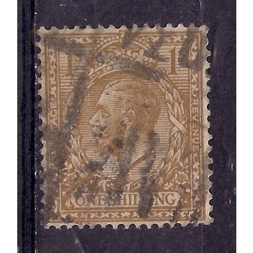 GB 1924 KGV 1/-d Bistre Brown Wmk 111 SG 429 ( G167 )