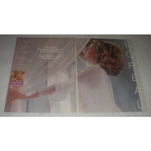 1985 L'oreal New Performing Preference Hair Color Ad - It Begins