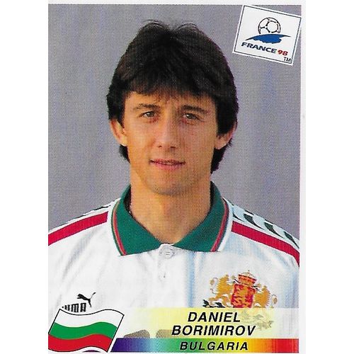 Panini's FIFA World Cup France 1998 Stickers: No.293 - Borimirov