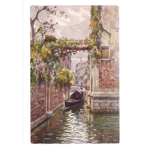 RIO ALBRIZZI, VENEZIA, unused vintage postcard. =