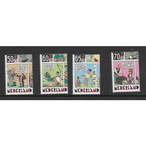 NETHERLANDS 1984 CHILD WELFARE STRIP CARTOONS SG 1449 /1452 SET 4 VAL U/M MINT
