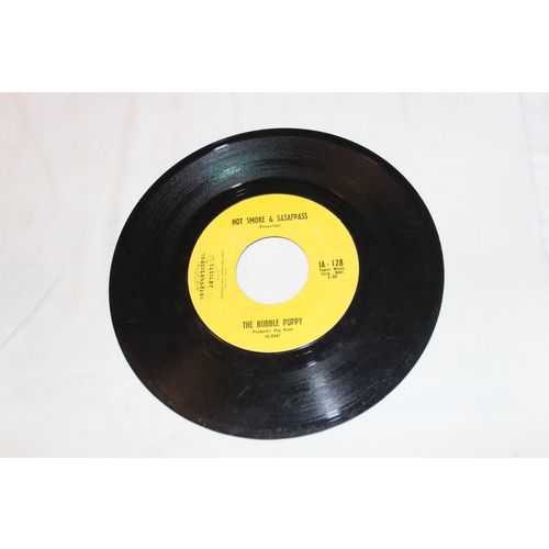 The Bubble Puppy 45-HOT SMOKE & SASAFRASS/LONELY