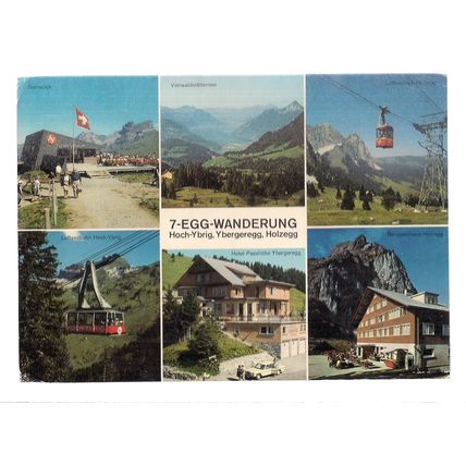 7-EGG-WANDERUNG, AUSTRIA multiview .used postcard 1978 postmark =