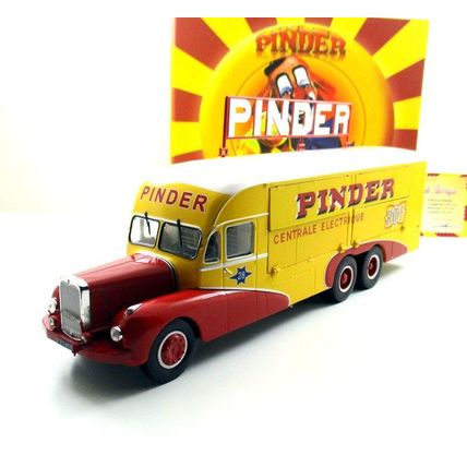 PINDER CIRCUS, BERNARD 28 ELECTRICAL TRUCK 1951, DIREKT COLLECTIONS SCALE 1:43