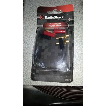 Radioshack 16 To 14-Gauge Flat Pin Connectors (278-317)