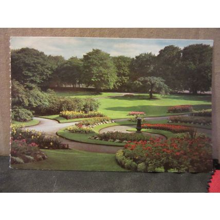 GARDENS, MILLER PARK, PRESTON , Lancashire unused postcard Colourmaster =